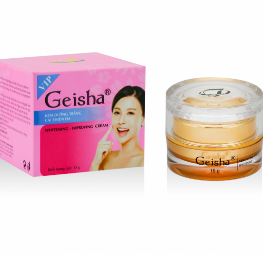 Geisha Kem Dưỡng Trắng - Cải Thiện Da 15g VIP