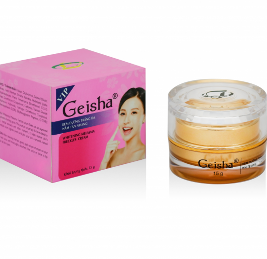 Geisha Kem Dưỡng Trắng Da Nám, Tàn Nhang 15g VIP