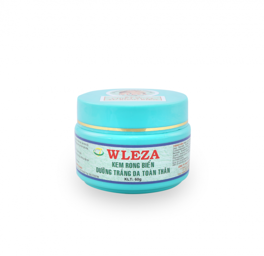 Wleza kem rong biển dưỡng trắng da toàn thân 60g