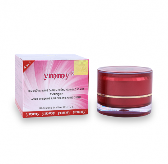 YMMY Kem Dưỡng Trắng Da, Mụn, Chống Nắng, Lão Hóa Da 10gr