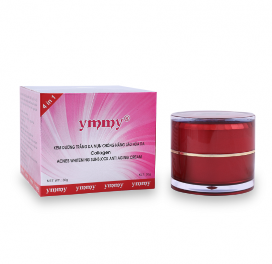 YMMY Kem Dưỡng Trắng Da, Mụn, Chống Nắng, Lão Hóa Da 30gr.