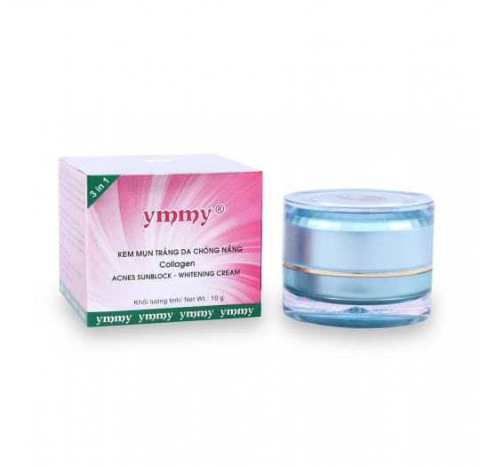 YMMY Kem Mụn Trắng Da Chống Nắng 10gr